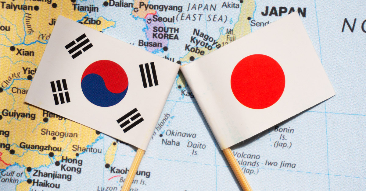 <p>3 históricas razones por las que Corea del Sur y Japón no se llevan bien</p>
 class=