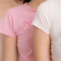 Listón rosa del día internacional contra la lucha del cáncer de mama.