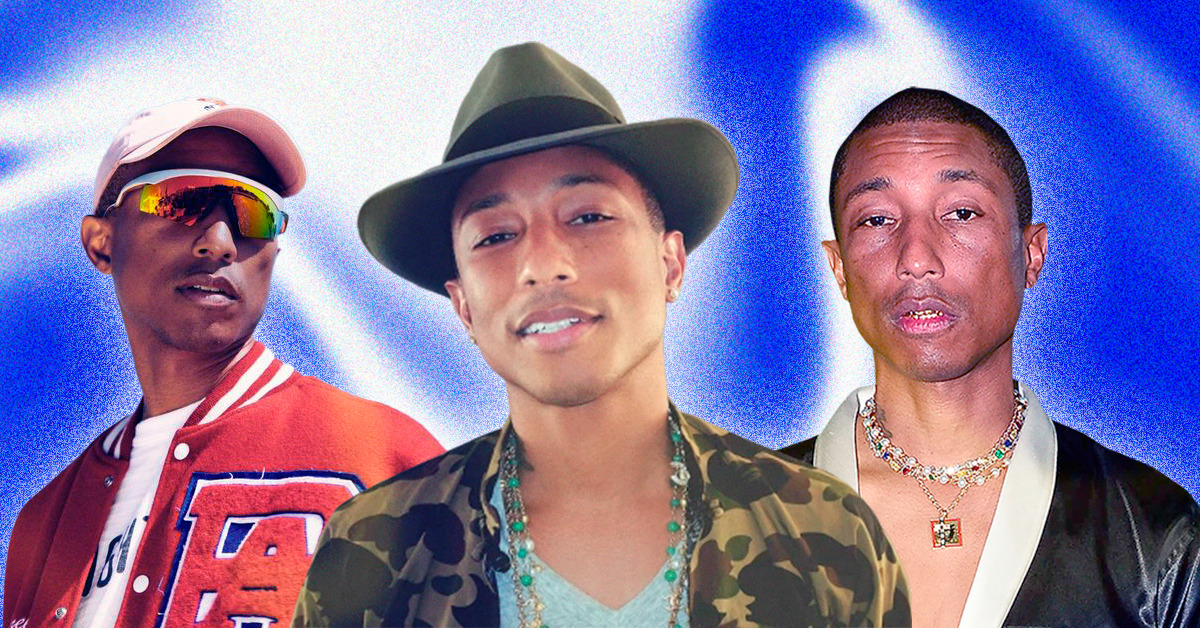 Pharrell Williams: productor, rapero, cantante y diseñador de moda
