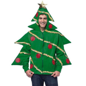Disfraz de árbol de navidad