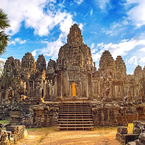 Templo de Bayon, Angkor Wat, Camboya 