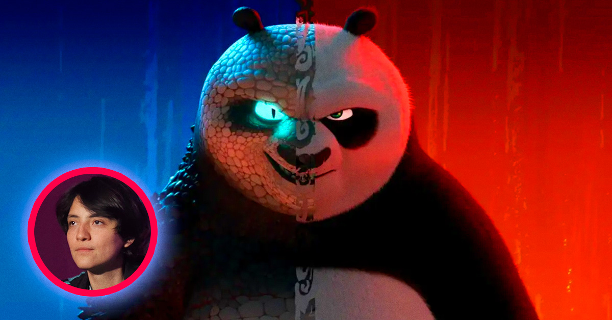 Poster promocional de la película Kung Fu Panda 4