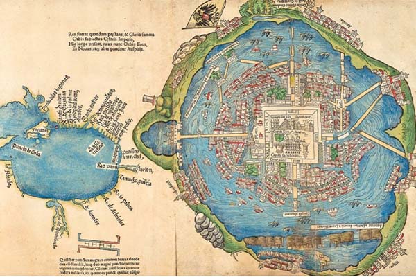 Mapa de tenochtitlan