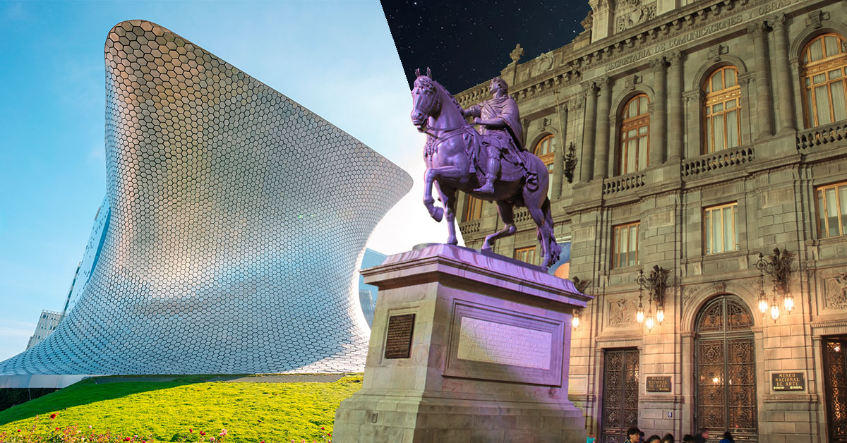 Dos museos representativos de la ciudad de México Museo Soumaya y Museo Nacional de Arte