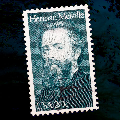 Postal de herman Melville 