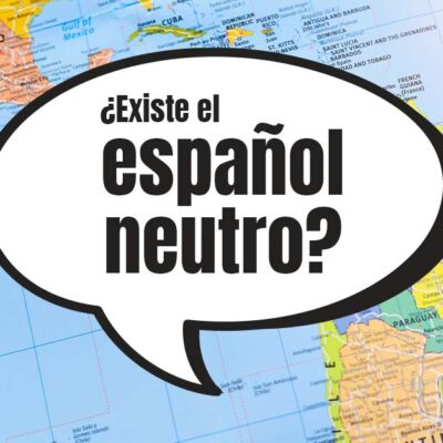 Imagen metafórica sobre el español neutro