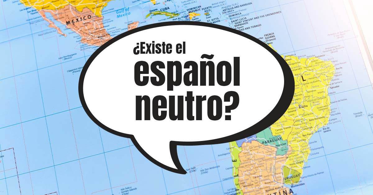 Imagen metafórica sobre el español neutro