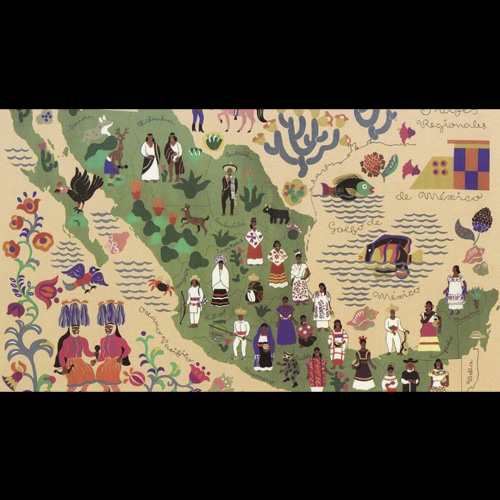 Mapa de pueblos originarios de México