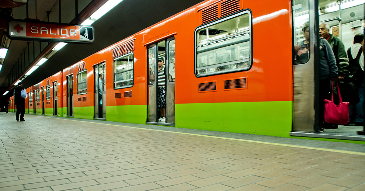 Foto del metro de la CDMX