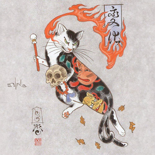 Yokai nekomata