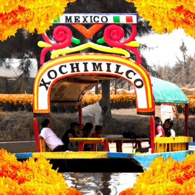 Trajinera de Xochimilco