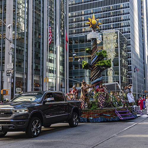 Desfile anual de Acción de Gracias en Nueva York. 