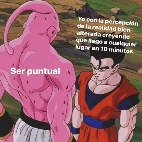 Meme de puntualidad 