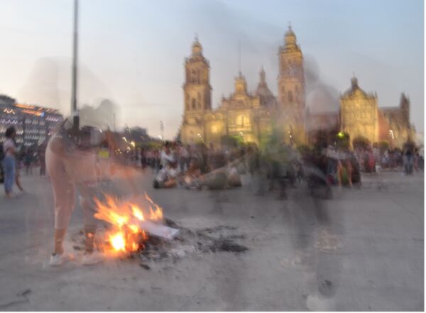 Marcha 8M (Ciudad de México, 8 de marzo de 2024). Fotografía de Betsabé Piña Morales. 