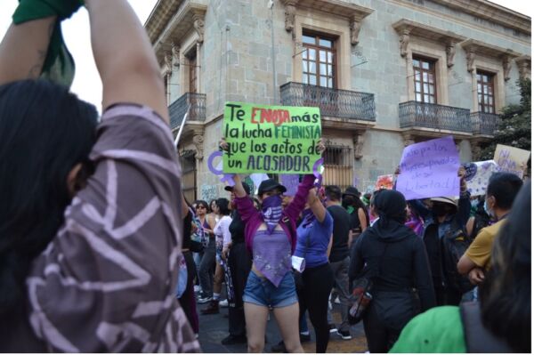 Marcha 8M (ciudad de Oaxaca, 8 de marzo de 2023). Fotografía de Betsabé Piña Morales. 