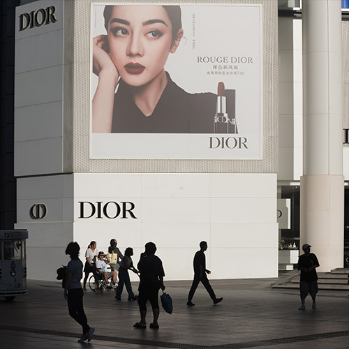 Espectacular Dior de Shanghái, China 