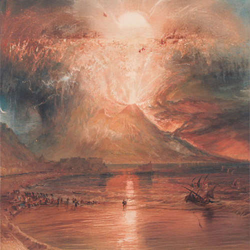 William Turner, “El Vesubio en erupción” (ca. 1817-1820) | MyModernMet 